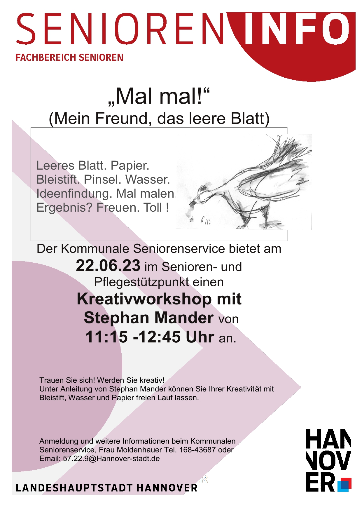 22.06.2023 Kreativwokshop mit Stephan Mander 