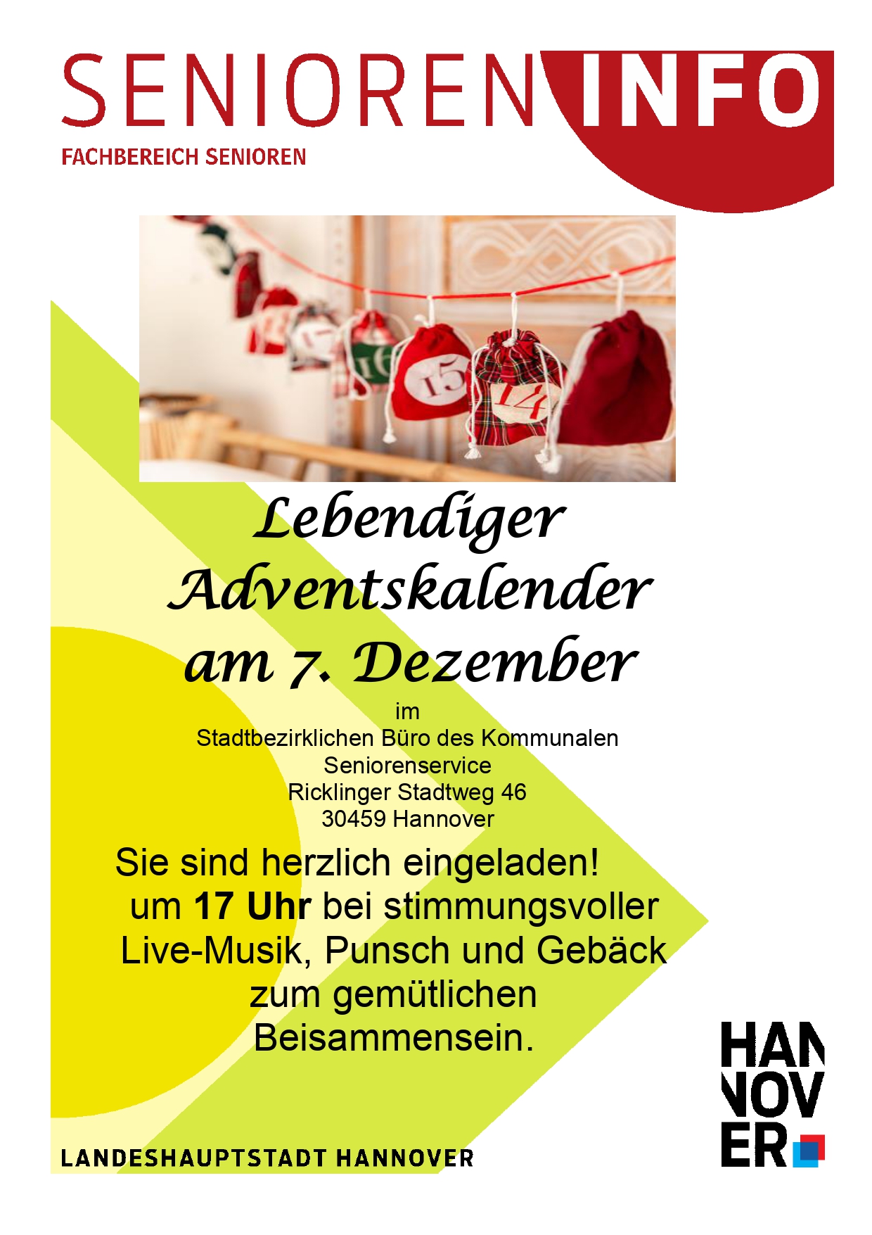 Lebendiger  Adventskalender  am 7. Dezember