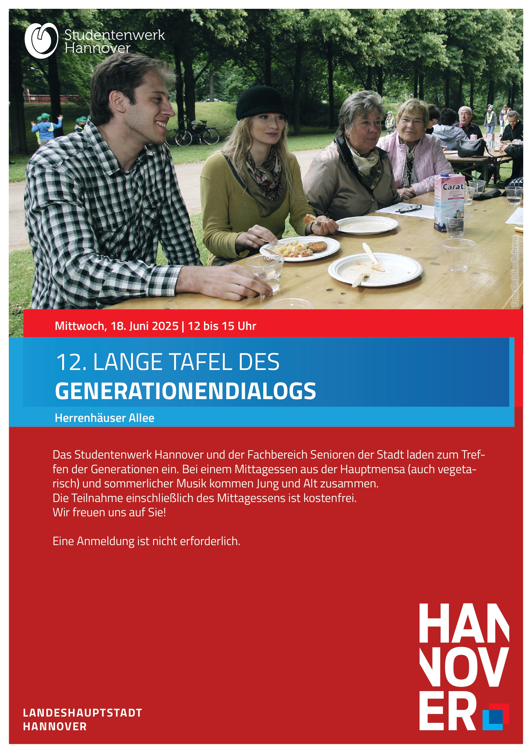 Lange Tafel des Generationendialogs
