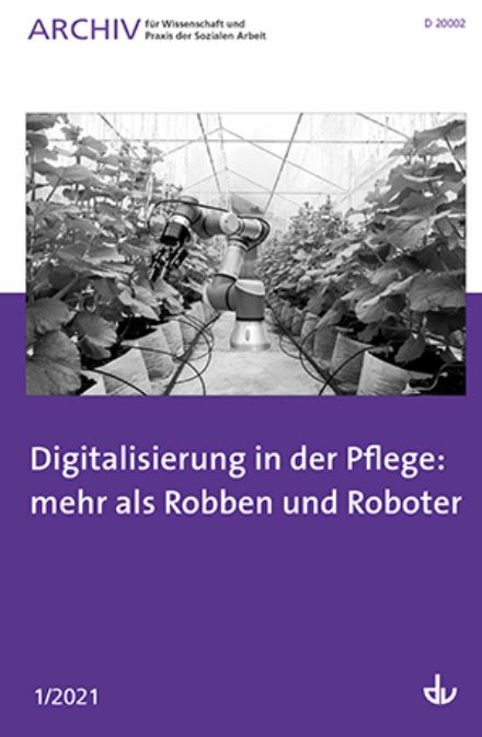 Buchtitel Digitalisierung in der Pflege: mehr als Robben und Roboter